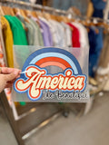 Retro Patriotic Transfer Designs