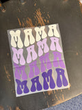 Purple Ombre Repeat Mama Transfer