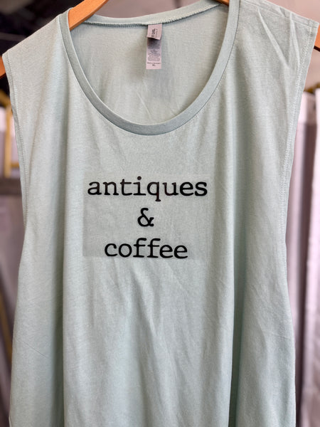 Antiques & Coffee Transfer ~ Small