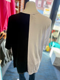Lynette Game Day Split Color Top