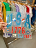 Retro Patriotic Transfer Designs