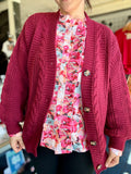 Heidi Idyllic Floral Ruffle Blouse
