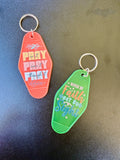 Faith Stickers for Motel Keychain