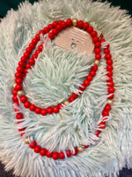 Hazel Long Beaded Necklace