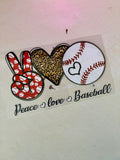 Baseball Transfer Designs