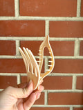 Abby French Flat Claw Clips