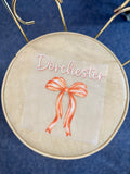 Original Dorchester Bow Transfer Design