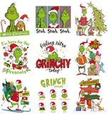 Grinch Transfer Designs