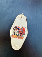 Western Stickers for Motel Keychain