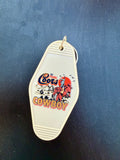 Western Stickers for Motel Keychain