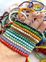 Toni Assorted Crystal Stretchy Bracelets