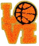 Basketball Chenille Patches