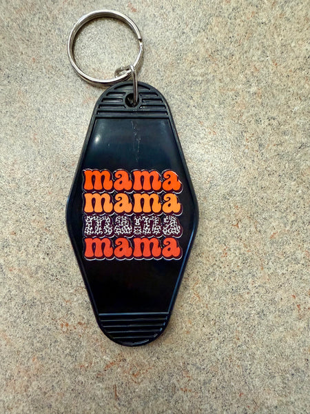 Mama Stickers for Motel Keychain