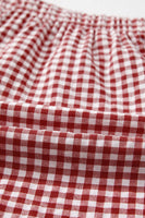 Carole Gingham High Waist Shorts