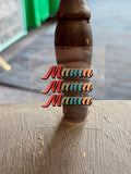Mama Stickers for Motel Keychain