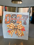 Fall Bow Transfer Designs