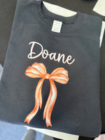 Original Doane Bow Transfer Design