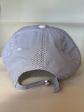 Lindsay PRAY Embroidered Striped Two-Tone Baseball Cap