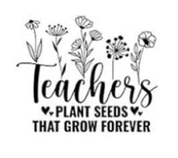 Retro Teacher Transfer Designs