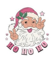 Pink Christmas Stickers for Motel Keychain