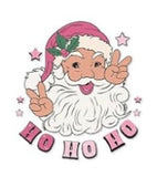 Pink Christmas Stickers for Motel Keychain