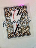 Baseball Transfer Designs