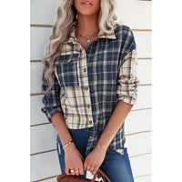 Lennox Plaid Block Loose Shacket