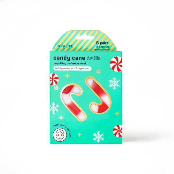Eleanor Holiday Candy Cane Cutie Depuffing Undereye Masks