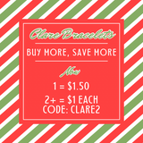 Clare Assorted Holiday Stretchy Bracelets