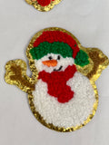 Christmas Chenille Patches
