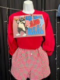 Carole Gingham High Waist Shorts