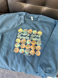 Crete’s Great Pumpkin Festival PREORDER Sea Blue Sweatshirt