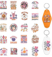 Halloween Stickers for Motel Keychain