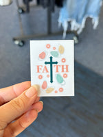 Faith Stickers for Motel Keychain