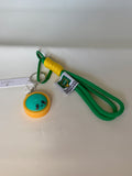 Assorted Cute Face Dumpling Wristlet Keychains