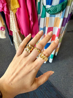Margarita Geometric Solid Rings