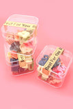 Alyssa Mini Pack of 10 Hair Clips in a Case