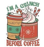 Coffee Christmas Stickers for Motel Keychain