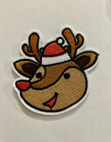 Western Christmas Patches