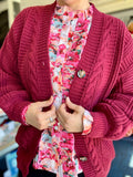 Heidi Idyllic Floral Ruffle Blouse