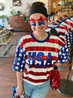 Anisa Patriotic Star Sunglasses