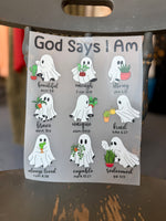 Cute Ghost Transfer Designs