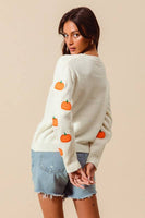 Valarie Pumpkin Sleeve Sweater