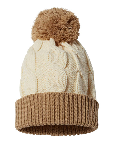 Rosario Chunk Twist Cuffed Beanie