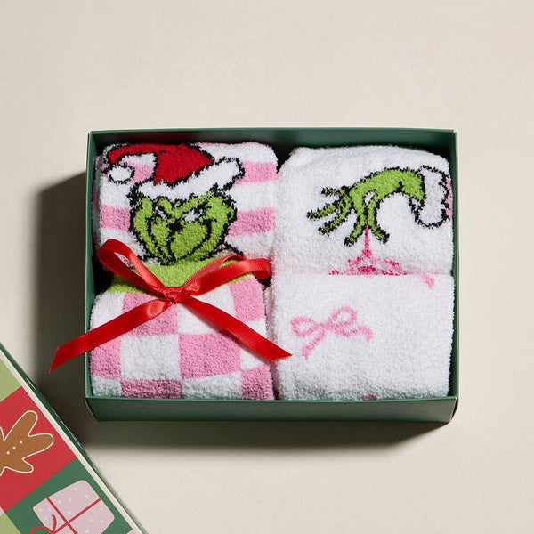 Gayle Grinch Christmas Socks Set