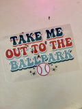 Baseball Transfer Designs