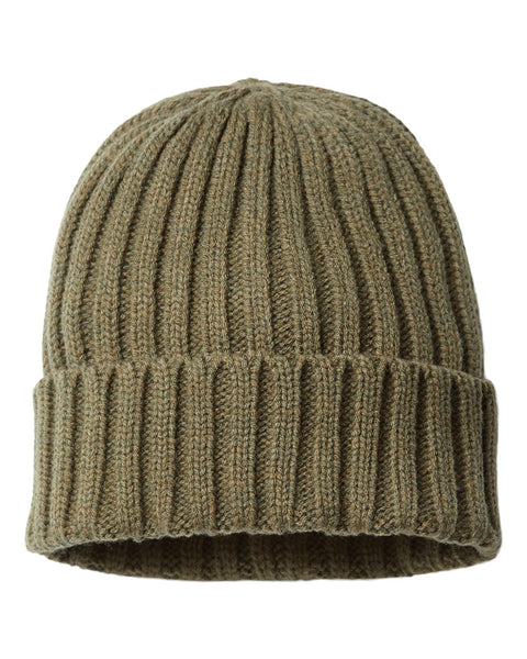 Nadine Sustainable Cable Knit Cuffed Beanie