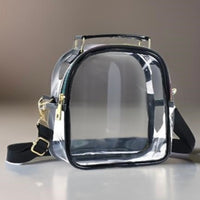 Domnika Stadium Approved Clear Crossbody Jelly Bag