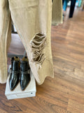 VERVET Leslie 90’s Vintage Crop Flare Jean