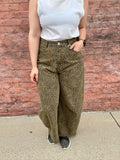 Emilie Cheetah Barrel Jeans